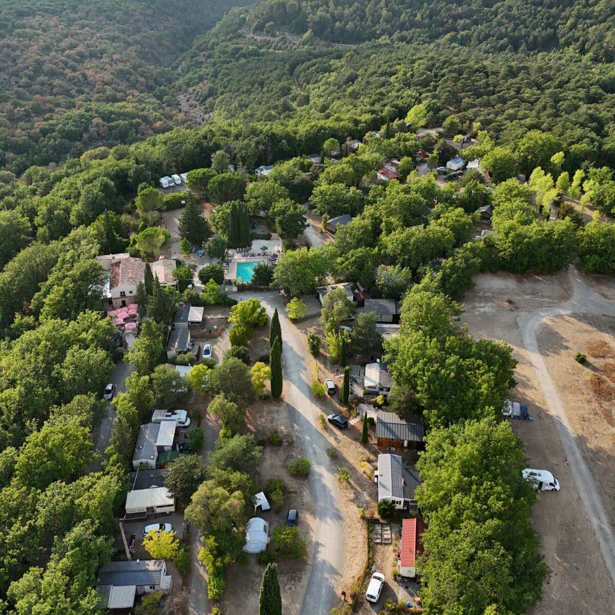 Vue de haut Vue de haut